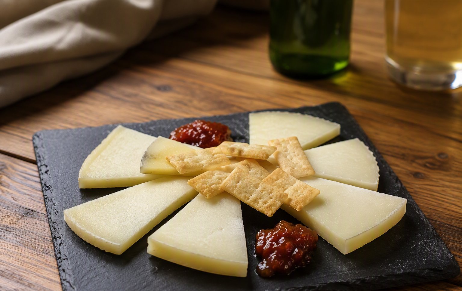 Tabla de queso de cabra